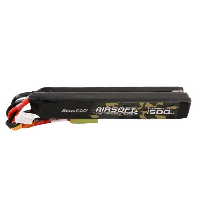 Battery  Li-Po 11.1V 1500mAh 25C Tamiya 2X Nunchuck [Gens Ace]