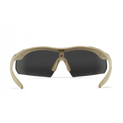 Óculos WX VAPOR 2.5 TAN/Lente Cinza e Transparente [Wiley X]