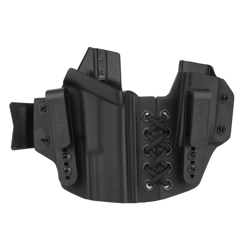 Elastic IWB Kydex Holster for Glock 19 and Magazine [Doubletap]