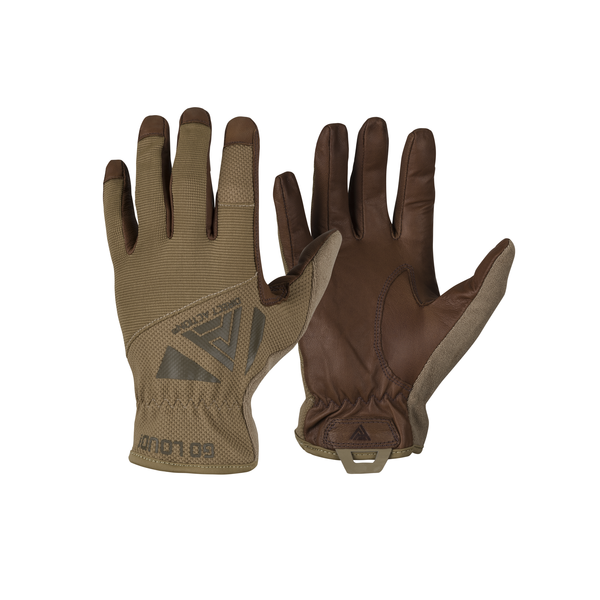 Luvas "Light Gloves" Pele - Coyote [Direct Action]