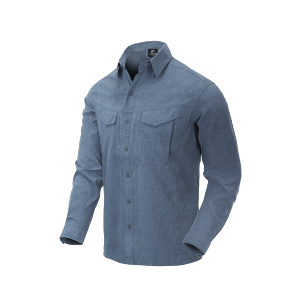 DEFENDER Mk2 Gentleman Shirt® - Melange Blue [Helikon-Tex]