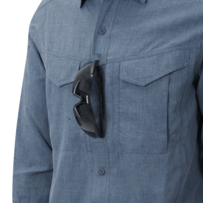 DEFENDER Mk2 Gentleman Shirt® - Melange Blue [Helikon-Tex]