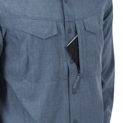 DEFENDER Mk2 Gentleman Shirt® - Melange Blue [Helikon-Tex]