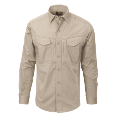 DEFENDER Mk2 Shirt long sleeve® - PolyCotton Ripstop - Khaki [Helikon-Tex]