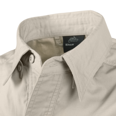 DEFENDER Mk2 Shirt long sleeve® - PolyCotton Ripstop - Khaki [Helikon-Tex]