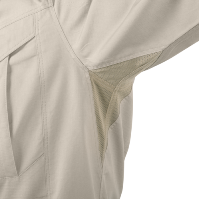 Camisa Longa DEFENDER Mk2® - PolyCotton Ripstop - Khaki [Helikon-Tex]