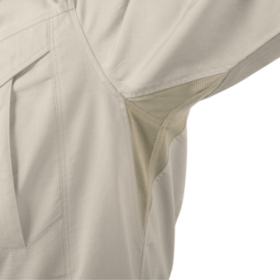 DEFENDER Mk2 Shirt long sleeve® - PolyCotton Ripstop - Khaki [Helikon-Tex]