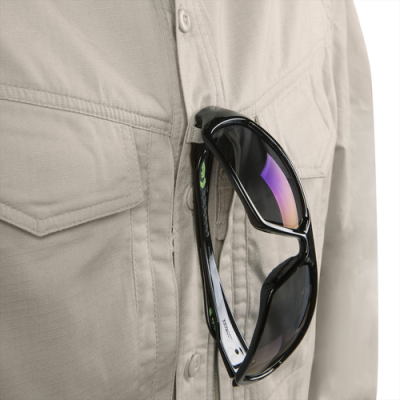 DEFENDER Mk2 Shirt long sleeve® - PolyCotton Ripstop - Khaki [Helikon-Tex]