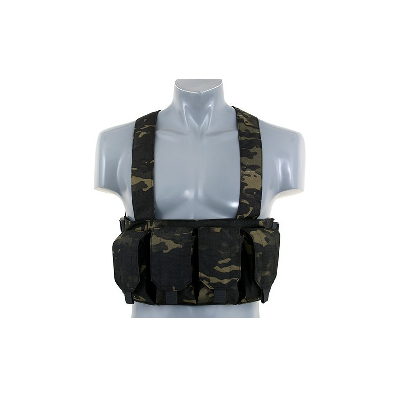 Multicam Black Chest Rig Vest