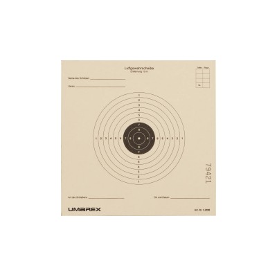 Alvos Papel 14x14 100pcs...