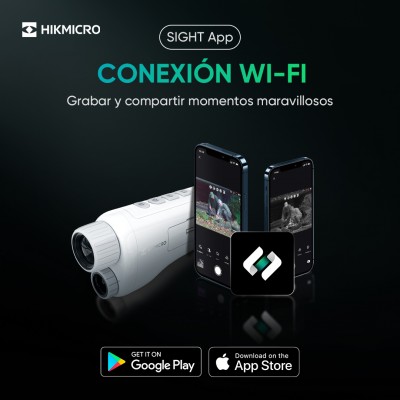 Monocular nocturno digital con modo día Heimdal H4D con IR de 850 nm HIKMICRO | Negro