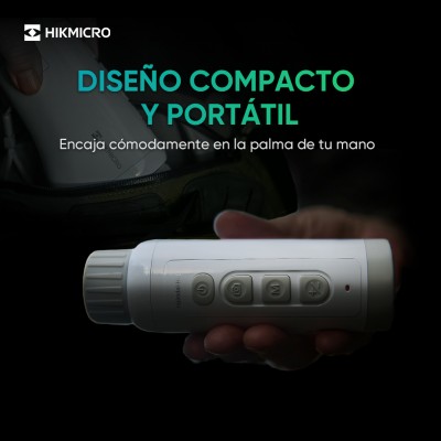 Monocular nocturno digital con modo día Heimdal H4D con IR de 850 nm HIKMICRO | Negro