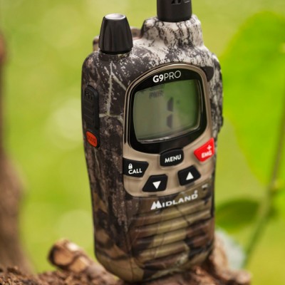 Walkie Talkie G9 Pro Mimetic bibanda PMR446/LPD Midland