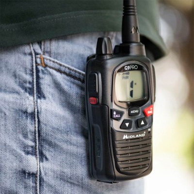 Walkie Talkie G9 Pro bibanda PMR446/LPD Midland