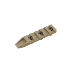 Rail para Key-Mod TAN