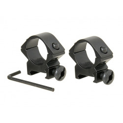 2x Mount Redondo 25mm Baixo