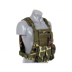Colete Plate Carrier Woodland