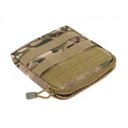 Zippered Pouch MOLLE Multicam