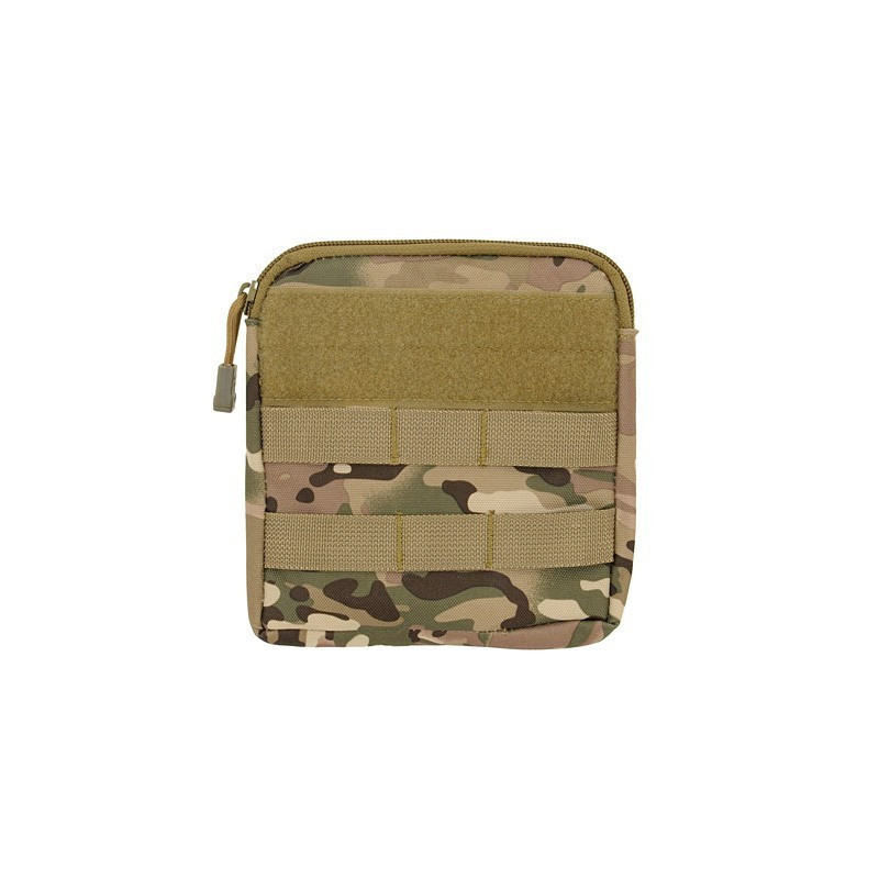 Zippered Pouch MOLLE Multicam