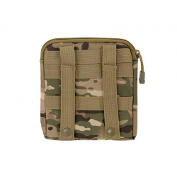 Zippered Pouch MOLLE Multicam