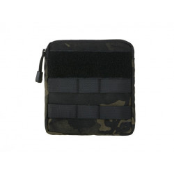 Zippered Pouch MOLLE Multicam Black