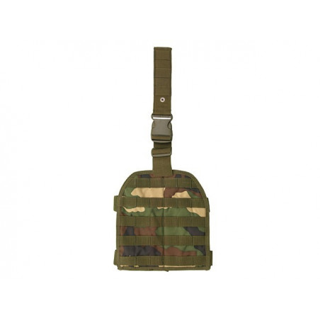 Woodland Drop Leg MOLLE Panel