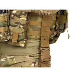 Flecktarn Drop Leg MOLLE Panel