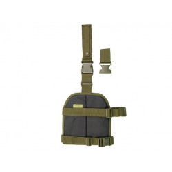 Flecktarn Drop Leg MOLLE Panel