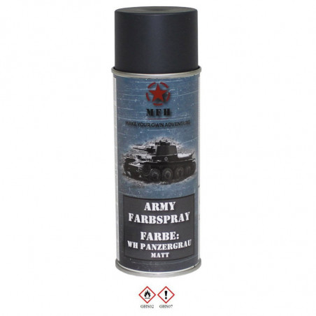 Army Spray Matte Tank Grey [MFH]