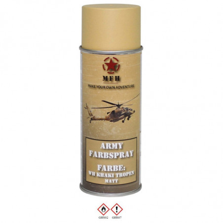 Army Spray Matte Khaki [MFH]