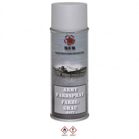 Spray Militar Cinza Mate [MFH]