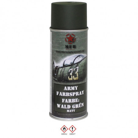 Spray Militar Verde Floresta Mate [MFH]