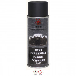 Spray Militar Preto Mate