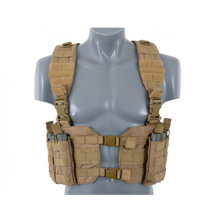 Colete Chest Harness Coyote [8Fields]