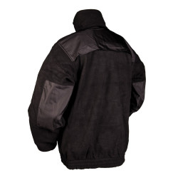 Black Security Fleece Jacket