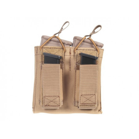 Bolsa Combo Mag 5.56/9mm Dupla Coyote