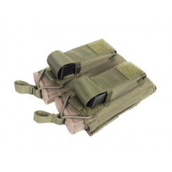 Bolsa Combo Mag 5.56/9mm Dupla Coyote