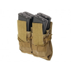 Double Pouch for 4 Mag M4 Coyote