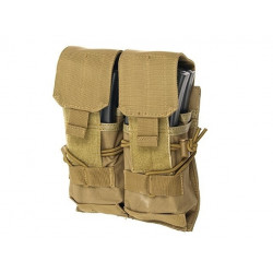 Double Pouch for 4 Mag M4 Coyote