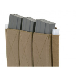 5.56 Triple Elastic Mag Pouch Olive