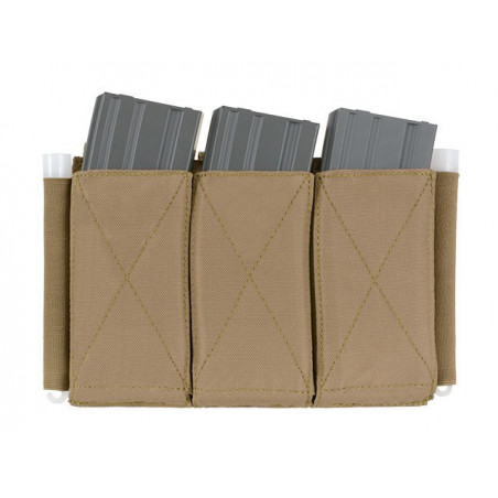 5.56 Triple Elastic Mag Pouch Coyote [8Fields]