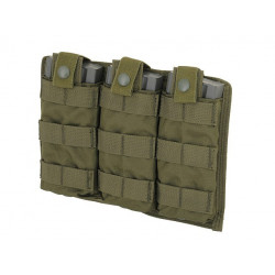 Easy Access Double M4 Mag Pouch Olive