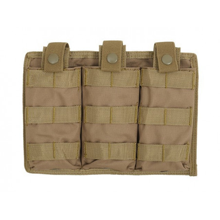 Easy Access Triple M4 Mag Pouch Coyote