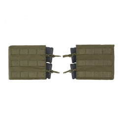 Kit 2 Bolsas Duplas Horizontais Mag M4 Coyote