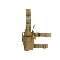 Coldre Universal Cinto/Perna Canhoto Coyote