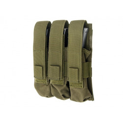 Bolsa Tripla Mag 7.62/.308 Topo Aberto Olive