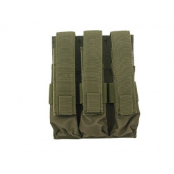Bolsa Tripla Mag 7.62/.308 Topo Aberto Olive
