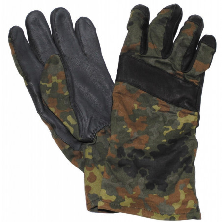 Flecktarn Combat Gloves Used