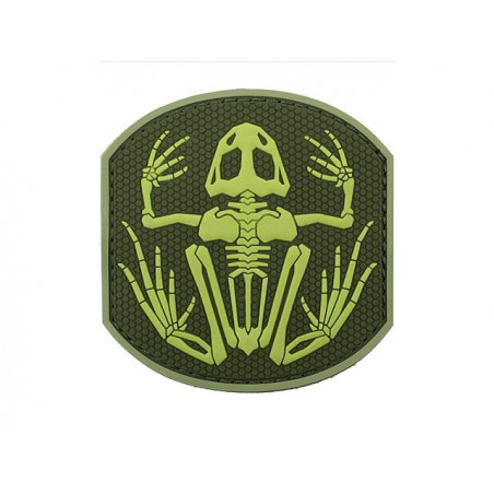 Patch PVC Frog Green