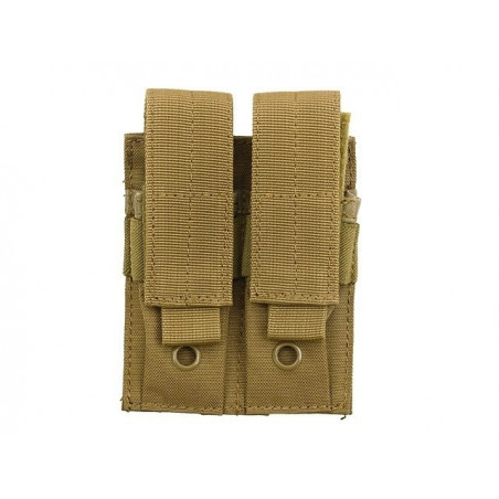 Double Mag Pistola Pouch Coyote [8Fields]
